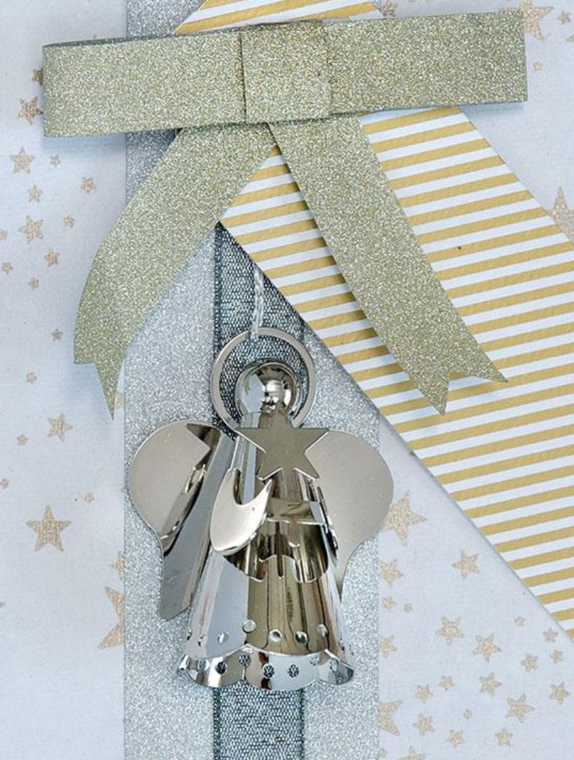 Metal Angel holding Star