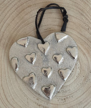 Load image into Gallery viewer, Metal Heart Embossed hanger