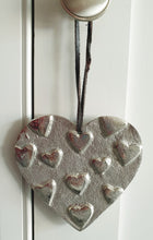 Load image into Gallery viewer, Metal Heart Embossed hanger