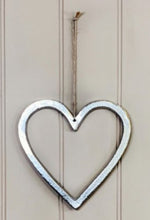 Load image into Gallery viewer, Silver star or heart hanger