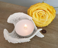 Load image into Gallery viewer, Small Angel wing dish/tea light holder