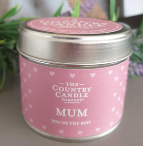 Candle Gift Tins