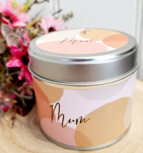 Candle Gift Tin - New Style MUM