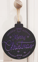 Load image into Gallery viewer, Hand painted Wooden Bauble Hanger
