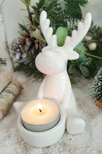 Load image into Gallery viewer, Reindeer tea light holder