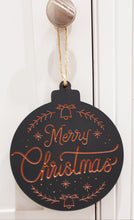 Load image into Gallery viewer, Hand painted Wooden Bauble Hanger