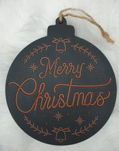 Load image into Gallery viewer, Hand painted Wooden Bauble Hanger