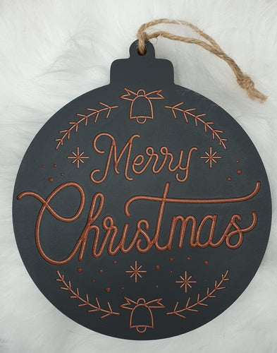 Hand painted Wooden Bauble Hanger