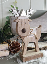 Load image into Gallery viewer, Reindeer with sparkly antlers