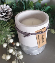 Load image into Gallery viewer, Grey dipped Fragranced Candle