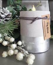 Load image into Gallery viewer, Grey dipped Fragranced Candle