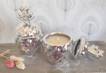 Load image into Gallery viewer, Silver Pineapple Candle