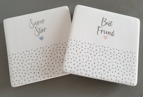 Superstar / Best Friend coaster