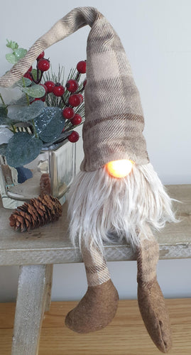 Tartan Gonk with light up nose