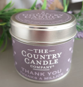 Candle Gift Tins