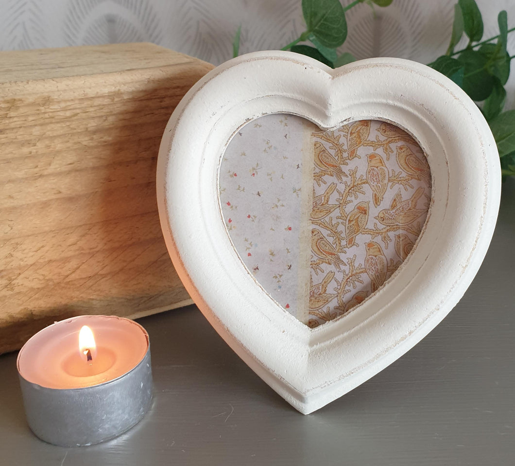 Vintage style Heart Frame