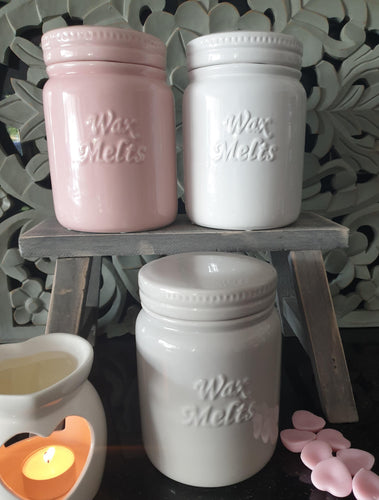 Wax Melt Storage Jars