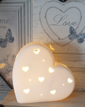 Load image into Gallery viewer, Sleepy Ceramic LED Heart