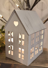 Load image into Gallery viewer, Nordic White metal Tea light House