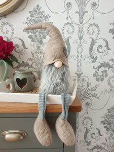 Natural Rustic Gonk (Large) with Heart on Hat