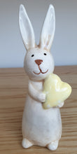 Load image into Gallery viewer, Rabbit holding polka dot heart