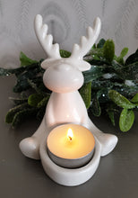 Load image into Gallery viewer, Reindeer tea light holder