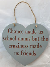 Load image into Gallery viewer, Handpainted heart plaque