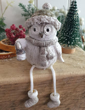 Load image into Gallery viewer, Woodland Winter Owls