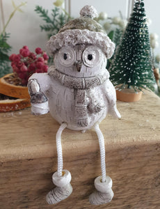 Woodland Winter Owls